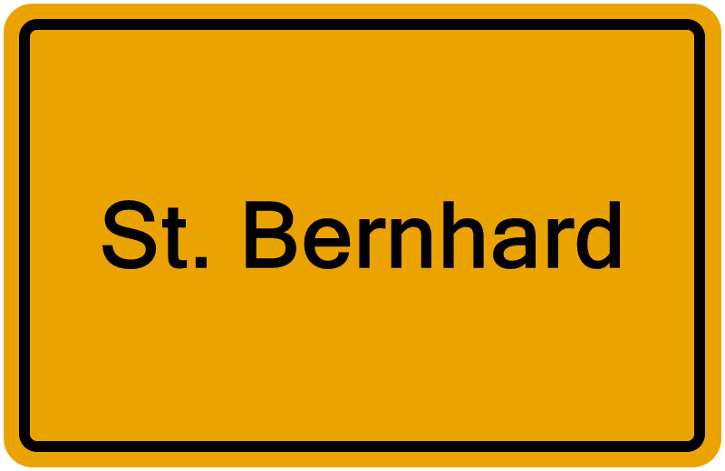 Handelsregisterauszug St. Bernhard